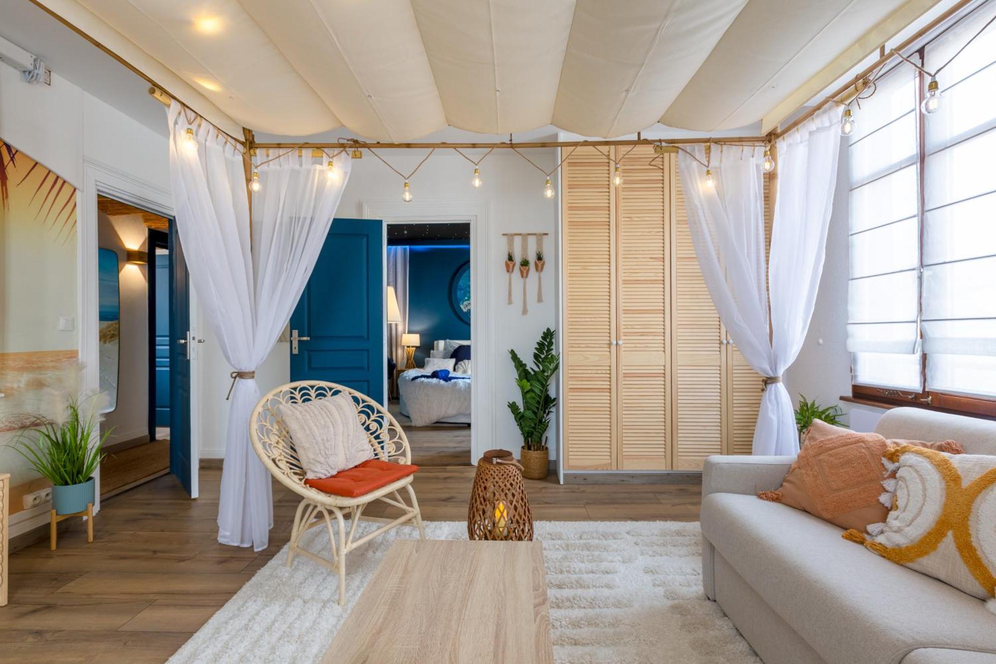 Lit Rond Tres Grand Et Confortable - Garage Possible Ou Parking Gratuit Rue - Gare 2 Min Et Ville 4 Min En Tram - Ciel Etoile - Netflix Videoprojecteur - Luxe Et Evasion Strasburg Zewnętrze zdjęcie