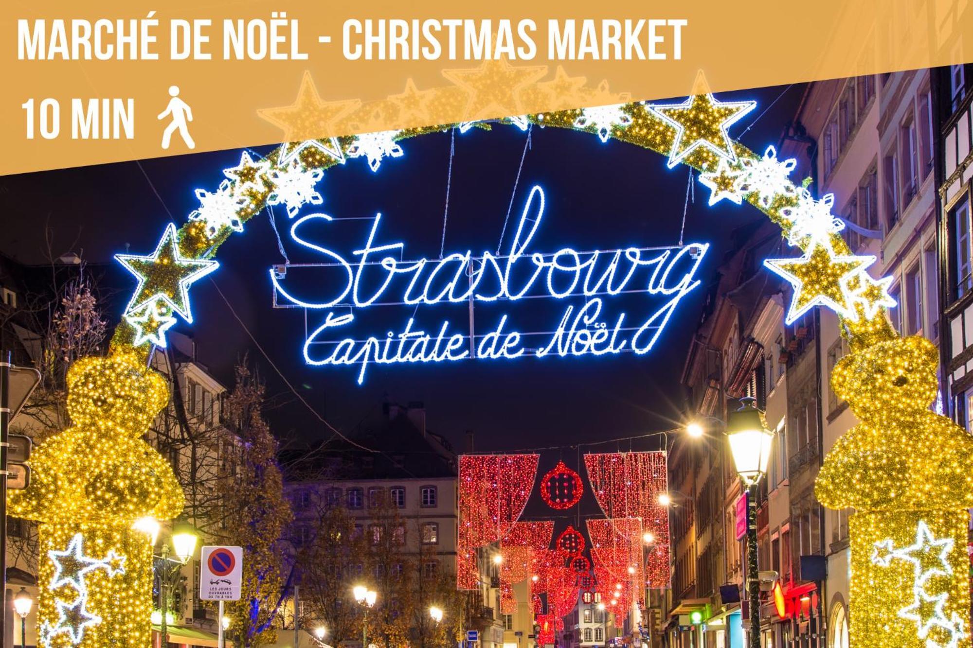 Lit Rond Tres Grand Et Confortable - Garage Possible Ou Parking Gratuit Rue - Gare 2 Min Et Ville 4 Min En Tram - Ciel Etoile - Netflix Videoprojecteur - Luxe Et Evasion Strasburg Zewnętrze zdjęcie
